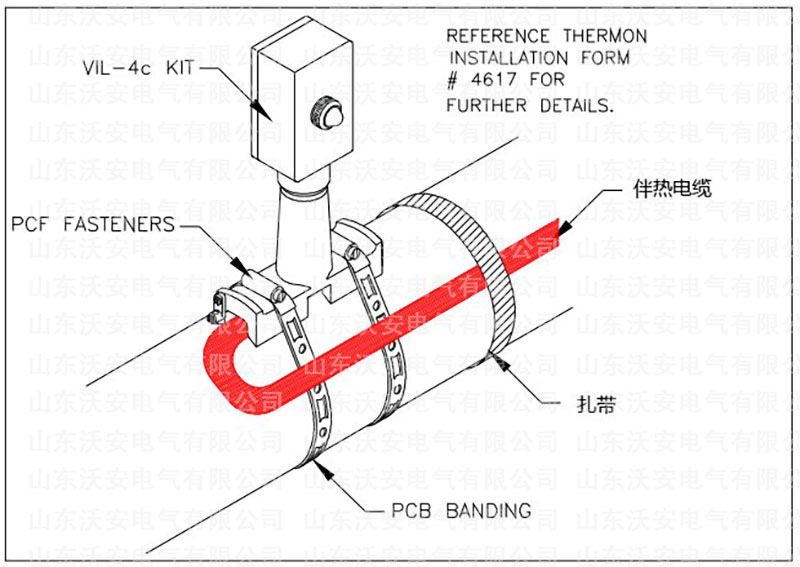電伴熱怎么接線